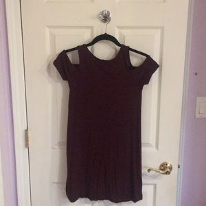 Maroon Forever 21 Dress